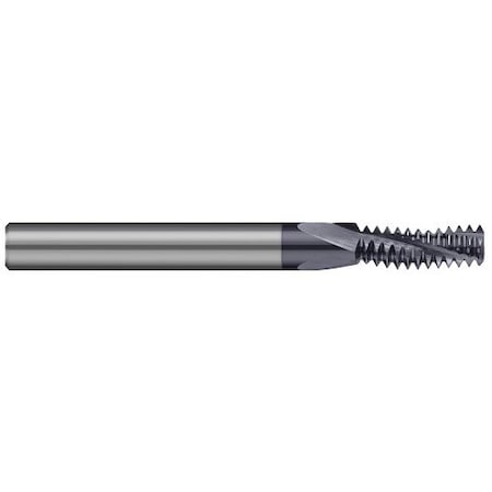 Harvey Tool 0.0950 in. dia. x 0.2280 in. Carbide Multi-Form 5-44 Thread Milling Cutter for Hardened Steels 836720-C6